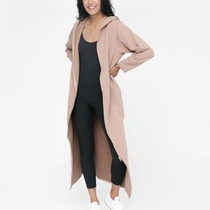 Smash + Tess Ava Long Hoodie - Sepia Brown